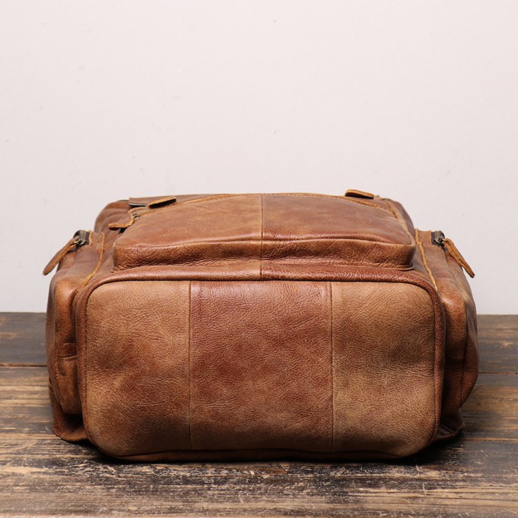 Heritage Leather Utility Backpack - Image 4