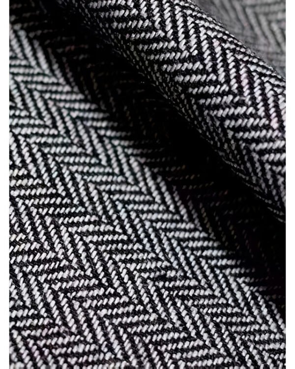 Alternative view of High-waist Tweed Wide-leg Pants