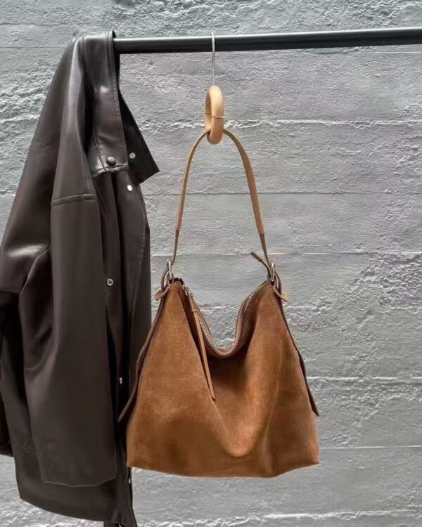 Alternative view of Soft Slouch Commuter Crossbody Bag