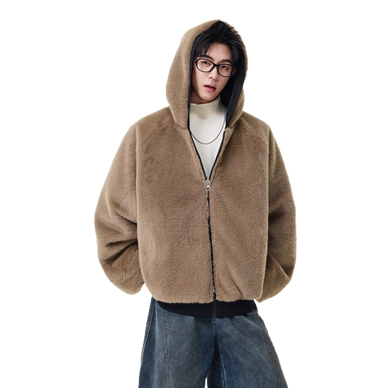 Oversized Hooded Winter Jacket - Image 6