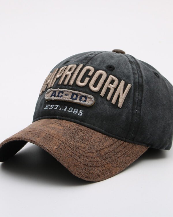 Alternative view of Vintage Washed Baseball Cap - Capricorn Edition