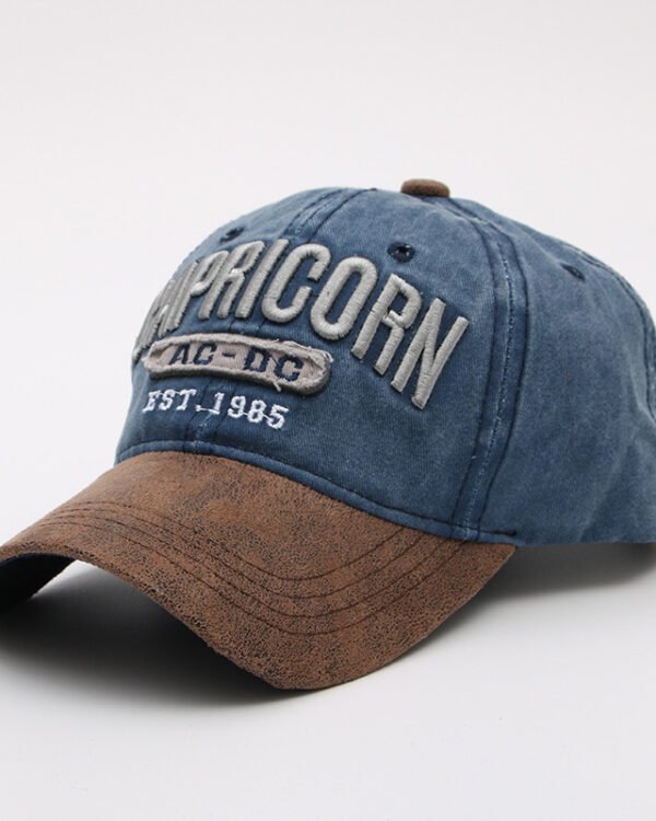 Vintage Washed Baseball Cap - Capricorn Edition