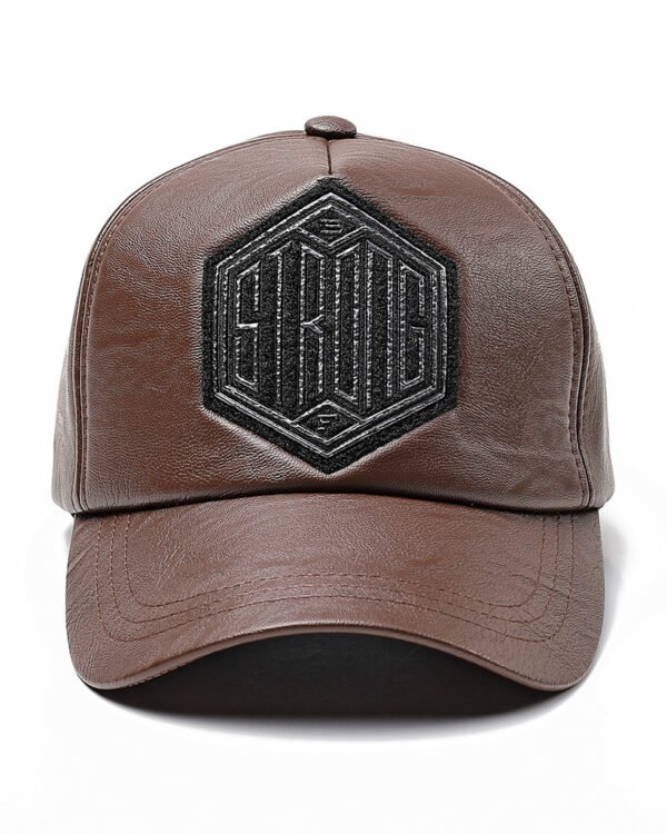 Vintage Leather Streetwear Baseball Cap