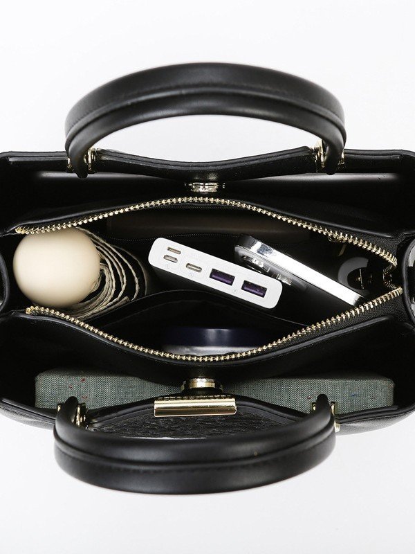 Structured Statement Carryall Tote Bag - Image 5