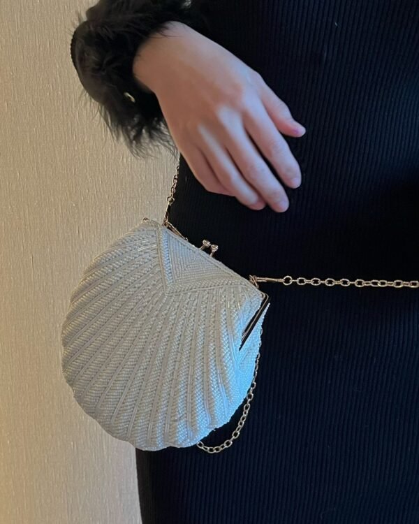 Shell Mini Chain Crossbody Bag
