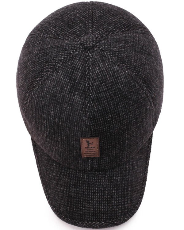 Alternative view of Classic Wool Textured Baseball Cap