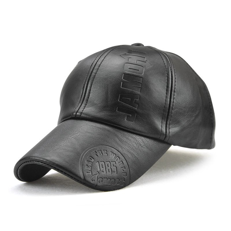 Vintage Leather Street Cap - Image 3