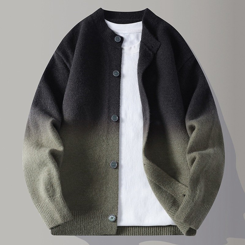 Gradient Knit Cardigan - Image 7