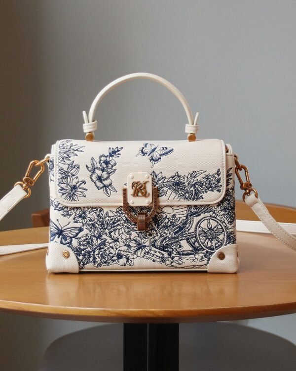Vintage Embroidered Statement Handbag
