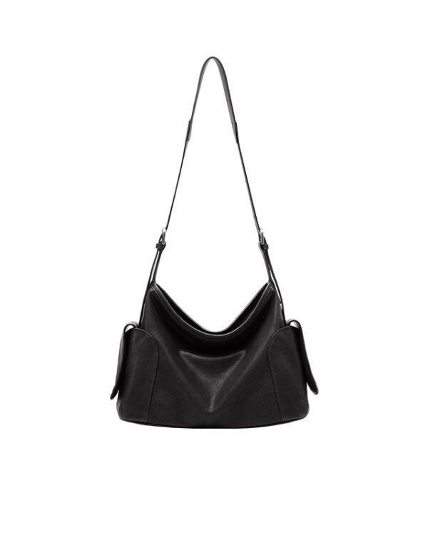 Alternative view of Minimal Soft Leather Sling Shoulder Bag