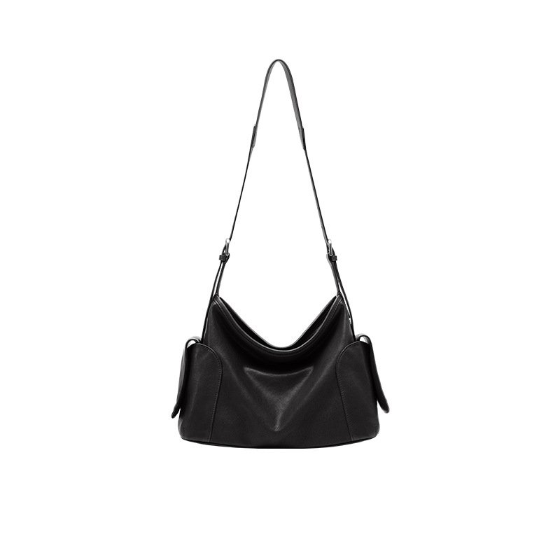 Minimal Soft Leather Sling Shoulder Bag - Image 2