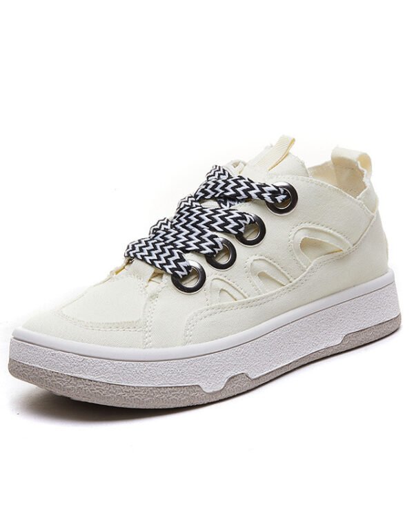 Alternative view of Platform Canvas Street Sneakers