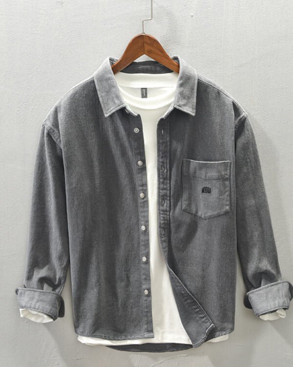 Alternative view of Brushed Cotton Casual Shirt