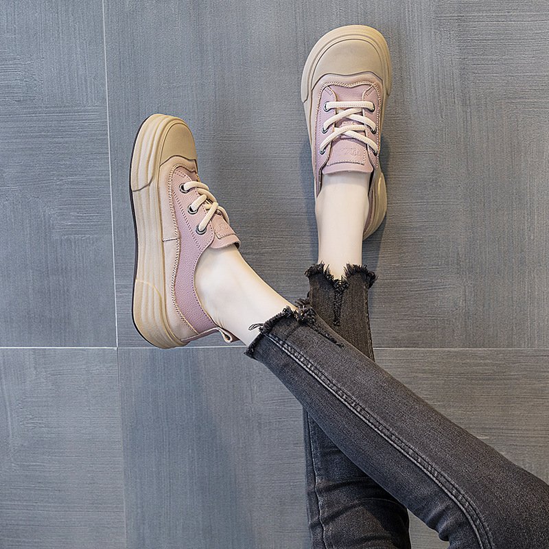 Minimal Platform Street Sneakers - Image 2