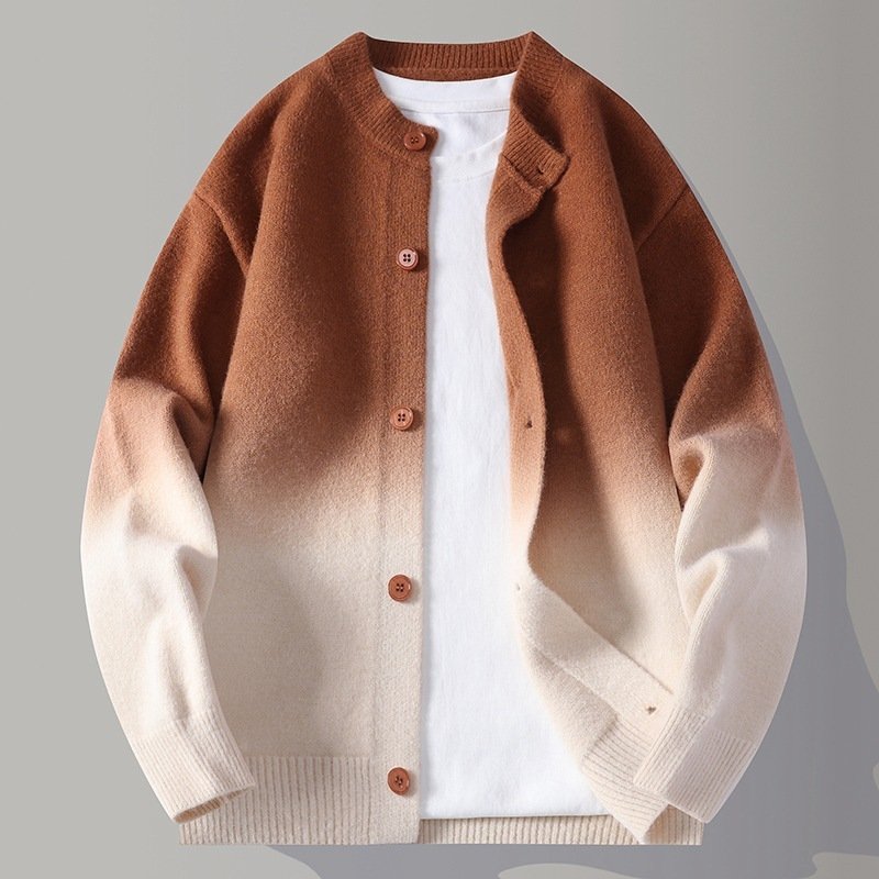 Gradient Knit Cardigan - Image 2