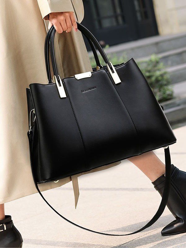 Structured Statement Carryall Tote Bag - Image 6