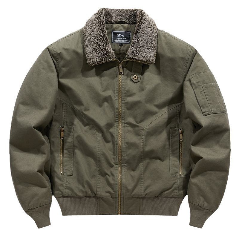 Fleece Lined Winter Jacket - Image 4