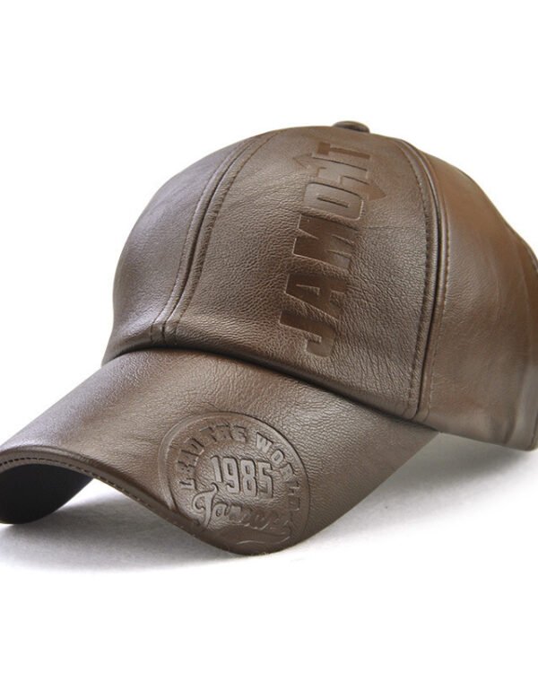 Alternative view of Vintage Leather Street Cap