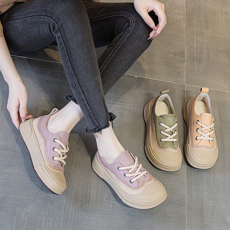 Minimal Platform Street Sneakers - Image 5